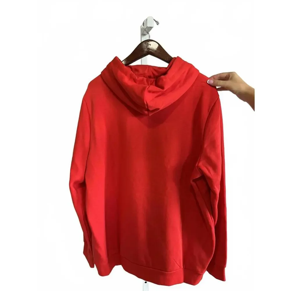 Puma Red Men's Hoodie with Logo XL - Picture 7 of 9
